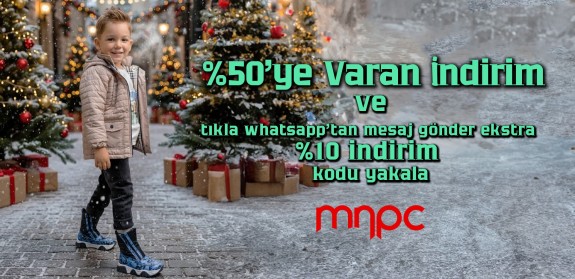 %50ye varan indirim