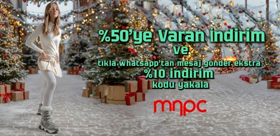 %50ye varan indirim